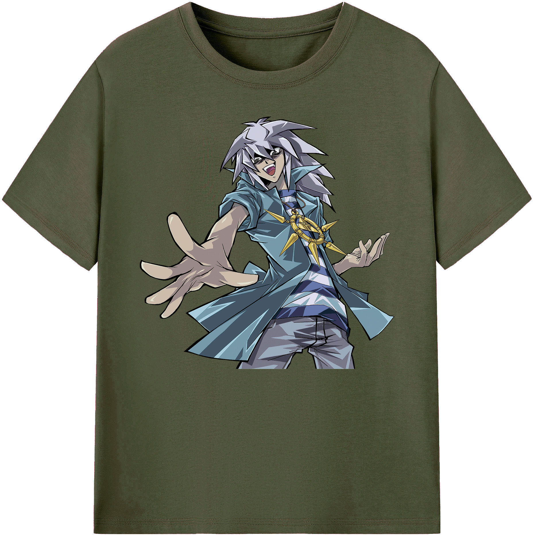 （画像用） 遊☆戯☆王 Yu-Gi-Oh! 綿100％ メンズ半袖Tシャツ｜肌触りやわらか＆通気性